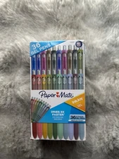 Paper Mate InkJoy Gel Pens, Medium Point (0.7 mm), Assorted, 36 Count. NIB!