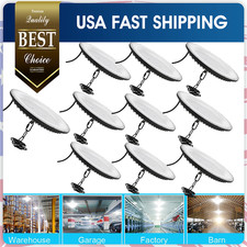 10 Pack 300W UFO Led High Bay Light Commercial Industrial Factory Led Shop Light
