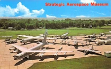 USAF Air Force Military Museum Convair B-36 Peacemaker Aviation Vtg Postcard I2
