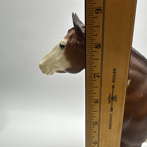 Stampo Breyer Cavallo Famoso Overo Vernice Stallone Giallo Montaggio Adios Vintage - Foto 12 di 14