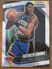 2024-25 Prizm Black Basketball Patrick Ewing Silver Hyper Prizm Knicks Legends