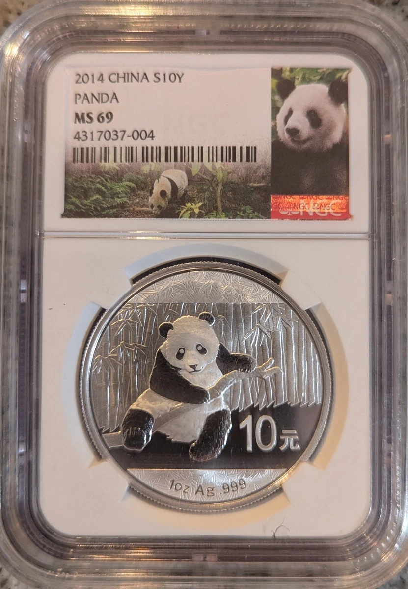 Chinese Panda NGC 2014 Silver Bullion Coins for sale | eBay
