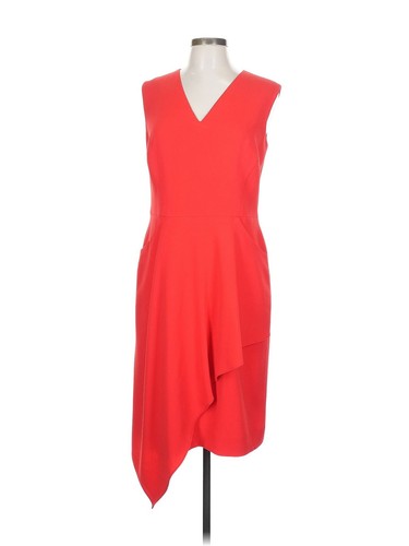 Teri Jon by Rickie Freeman Women Red Cocktail Dress 12 | eBay