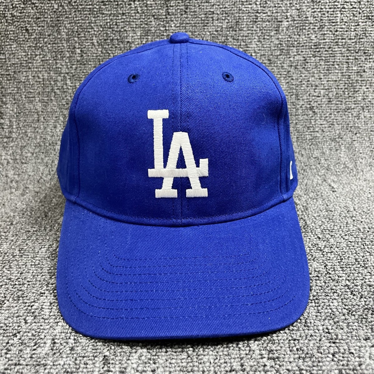 LA Dodgers '47 Brand MVP Hat Royal Blue White Adjustable Hook & Loop Cap