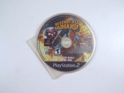 Play Station 2 Destroy All Humans Video Game 1-Day shipping