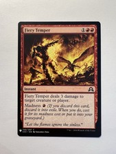 Fiery Temper - MTG The List: Shadows over Innistrad - NM
