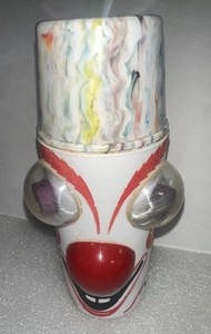 Brock-Hall Chocolate Milk Shaker Clowny Martini Clown Bottle 1960 Advertising