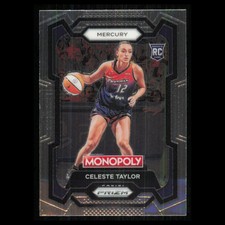 Celeste Taylor Rookie #66 2024 Panini Prizm Monopoly WNBA Phoenix Mercury Card