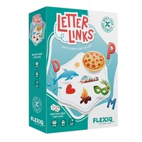 Flexiq Letter Links Children's Card Game Ages 6+ 2-6 Players 15+ Minut