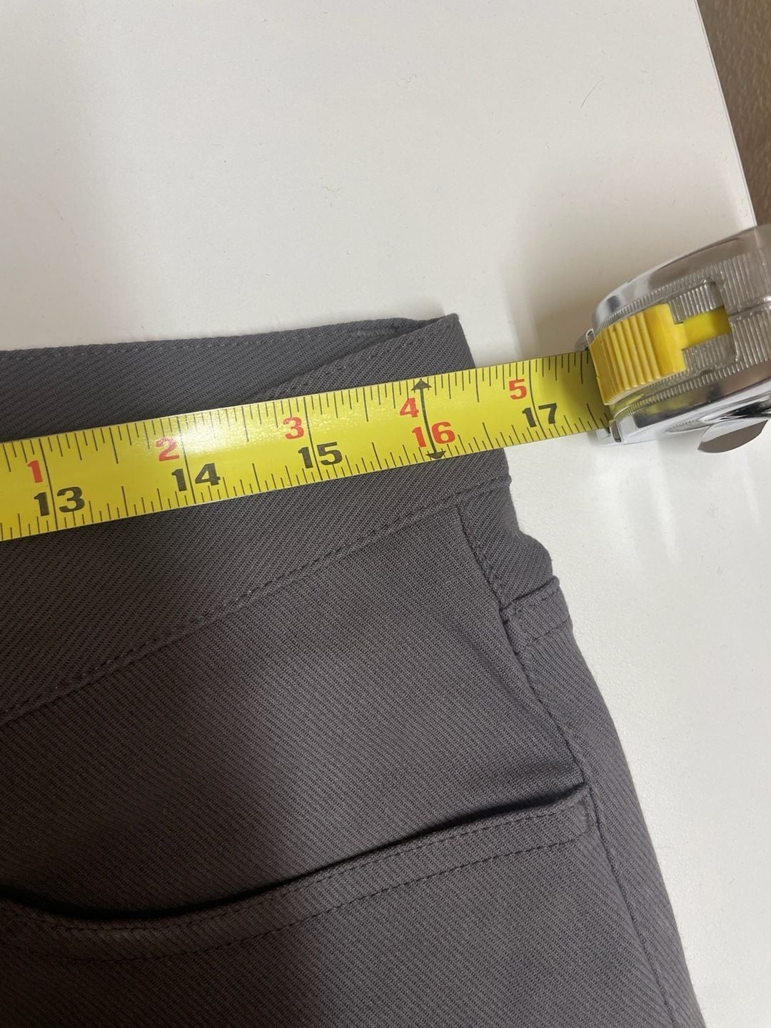 Theory Mens Raffi Neoteric Slim Fit 5-Pocket Technical Pants in Grey Size 31 image 6