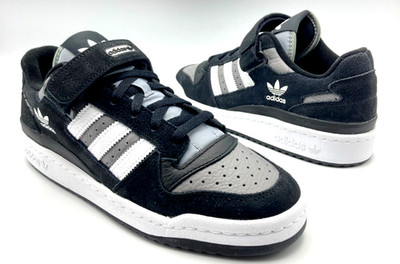 Adidas Forum Low Originals Herrenschuhe Turnschuhe UK Größe 8 schwarz/weiß GZ3710