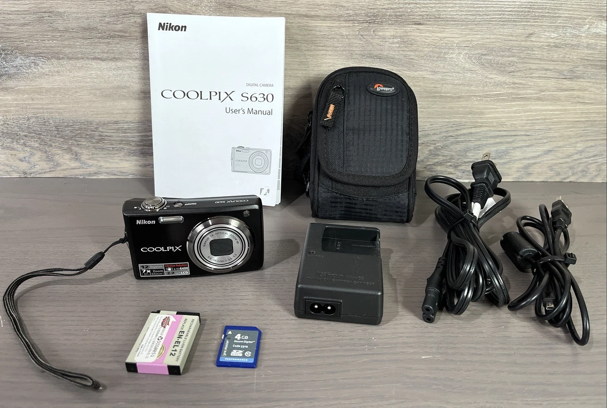 Preços baixos em Câmeras digitais Nikon COOLPIX S630 Resolução
