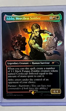 2025 MTG Magic the Gathering SLD Secret Lair Foil #2202 Abby Merciless Soldier