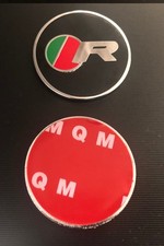 Logo Emblem Metal Sticker Gear Shift Knob Multimedia Fit Jaguar R Badge R Letter