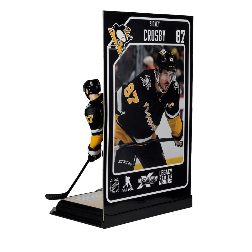 Figura #29 Sidney Crosby Pittsburgh Penguins McFarlane’s SportsPicks Serie NHL Foto 4 de 4