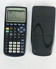 Texas Instruments TI-83 Plus Graphing Calculator w/ Cover Tested Working