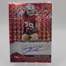 Panini Mosaic 2025 Red Prizm #AMC-THA Talanoa Hufanga /199 Broncos