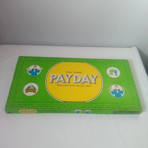 Vintage PayDay  1974 Parker Brothers Boardgame Made Canada Complete