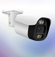 5MP PoE IP Bullet Camera Outdoor, Full Color Security IP Camera