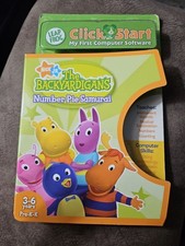 Leapfrog clickstart nick junior The Backyardigans number pie samurai new sealed