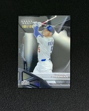 2026 Topps Chrome Black Freddie Freeman #5 Refractor 109/199 Dodgers QI95