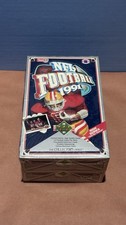 (2) 1991 Upper Deck Premier Edition Football Box Factory Sealed 36 Pack Each