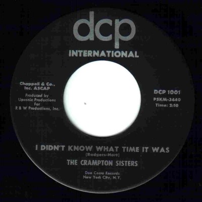 The Crampton Sisters - I Didn't Know What Time It Was / I Cried When I Found ...