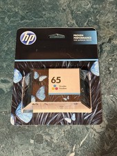 HP 65 Color Ink Cartridge 65 N9K01AN NEW GENUINE 02/23