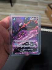 St. Jaygarcia Saturn (Alternate Art) OP13-083 Carrying On His Will Foil