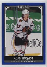 2021-22 O-Pee-Chee Blue Border Adam Boqvist #384 05cx