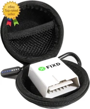 Bluetooth Car Diagnostic Tool Fixd Obd2 Auto Health Monitor Device Case Only New