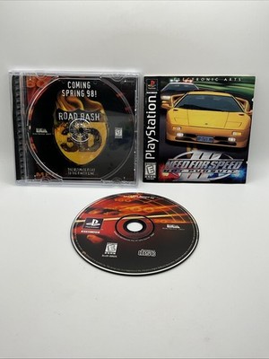 Need for Speed 3 Hot Pursuit (PS1, 1998) - Complete - Black Label With Reg.
