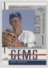 2002 Upper Deck Minor League Baseball Draft Day Gems Zack Greinke #232 0e2x