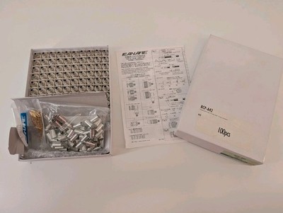 Box Of 100 Canare BCP-A42 75 Ohm BNC Crimp Connectors