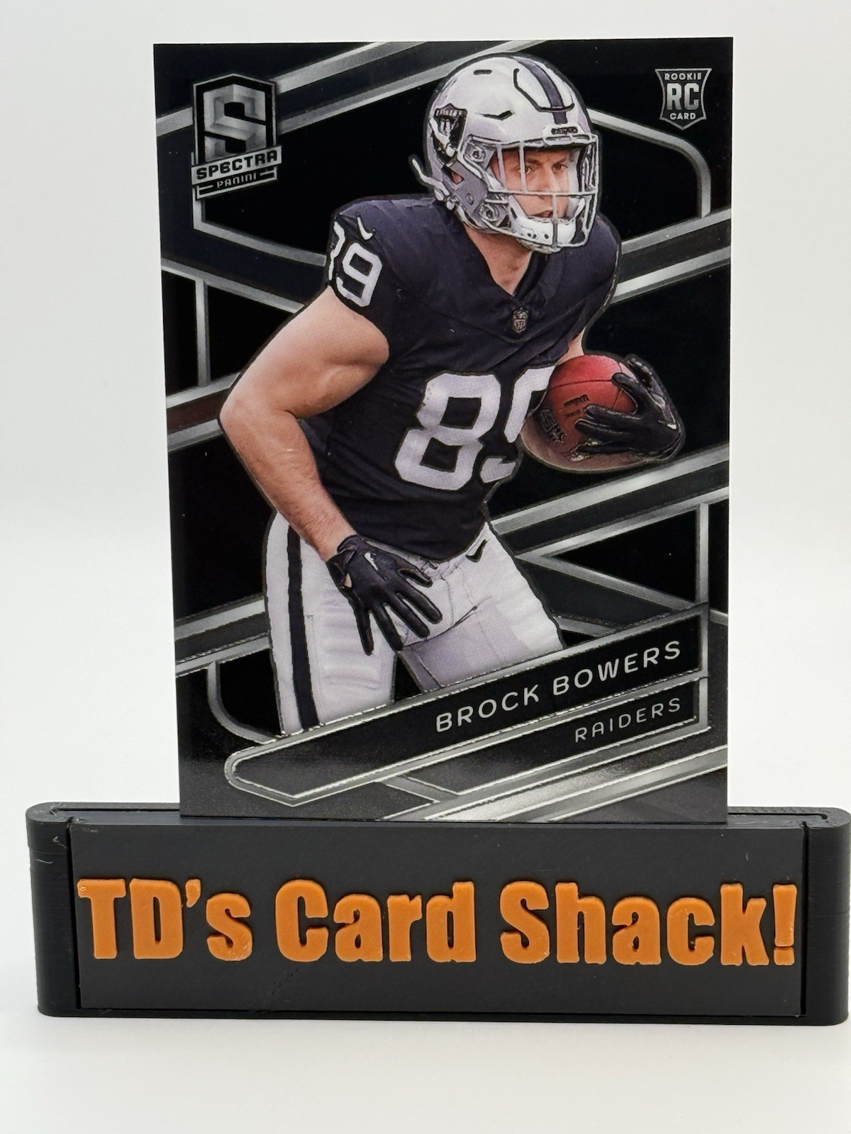 2024 Panini Spectra - Brock Bowers #8 (RC)