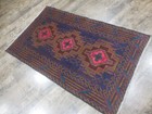 Authentic Vintage Turkish Rug,Geometric Turkish Anatolian Rug 2.10x4.9 Ft — photo 6