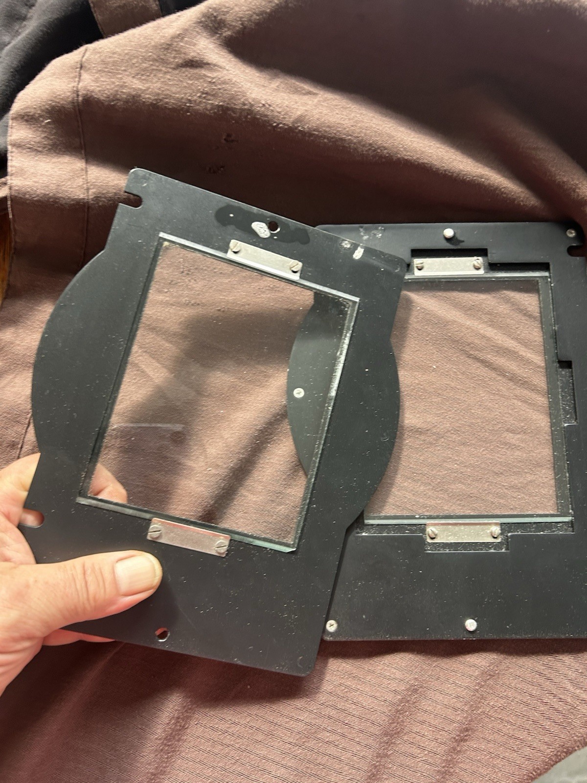 Omega D2 D5 4X5 negative carrier for large format enlarger