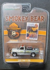GreenLight Smokey Bear Series 3 1990 Ford F-250 - RAW Chase