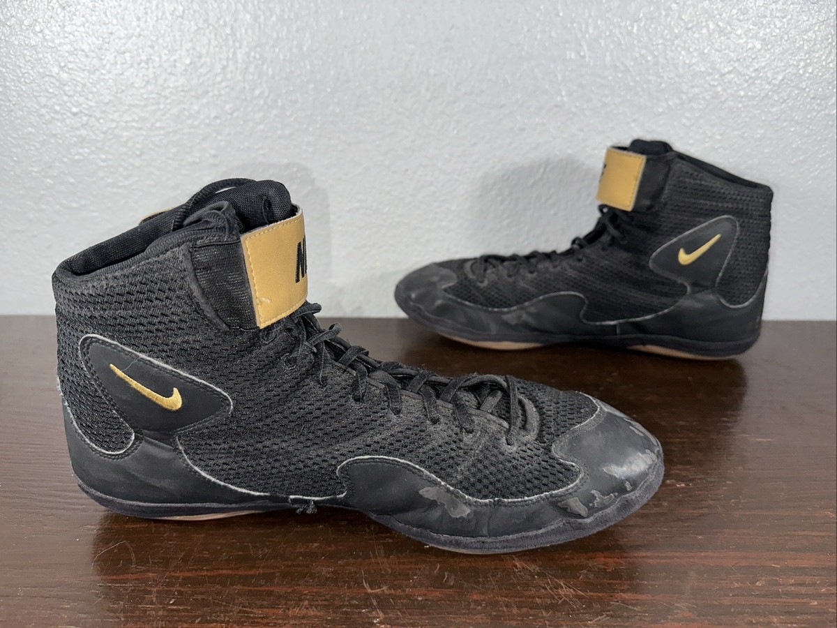 Navy Blue Nike Freeks Nike Footsweeps Wrestling Shoes Nike