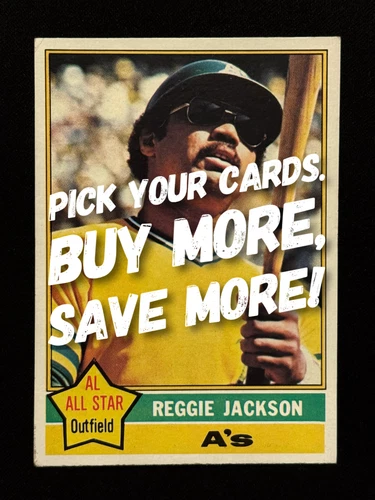 1976 TOPPS BASEBALL CARD SINGLES #500 - 599 - COMPLETE YOUR SET - UNGRADED COND.