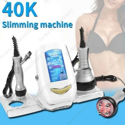 40K 3 in 1 RF Body Shaping Instrument Beauty Massage Negative Pressure Machine