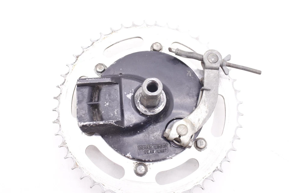 Suzuki Pe175 1982 OEM conjunto de tambor de freno trasero R2.BX3 Foto 4 de 4