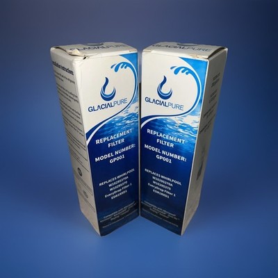 GlacialPure GP001 Replacement for Filter 1, EDR1RXD1 QTY:2