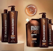 Brazilian Blowout FREE. Smooth Hair. No Frizz. 1oz bottles all 5 products