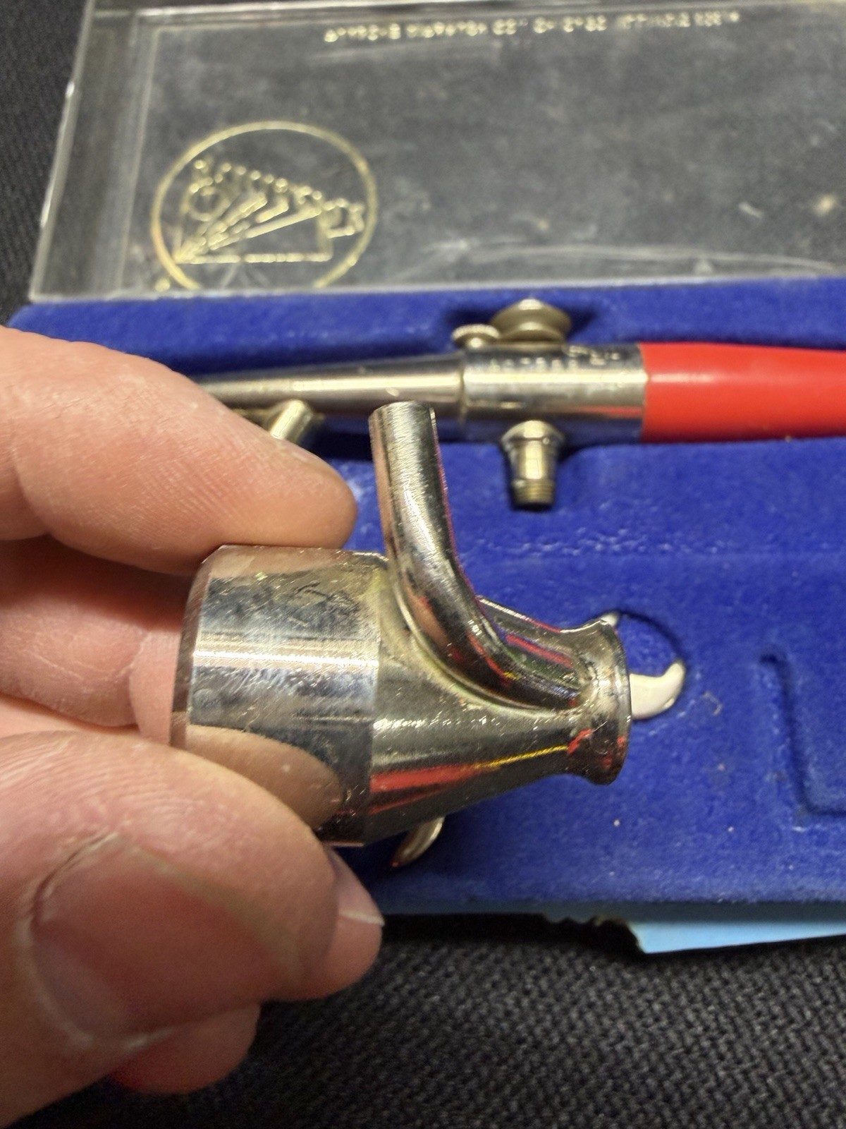 Vintage Paasche Airbrush Kit Type H with Accessories, Missing Allen Wrench ￼