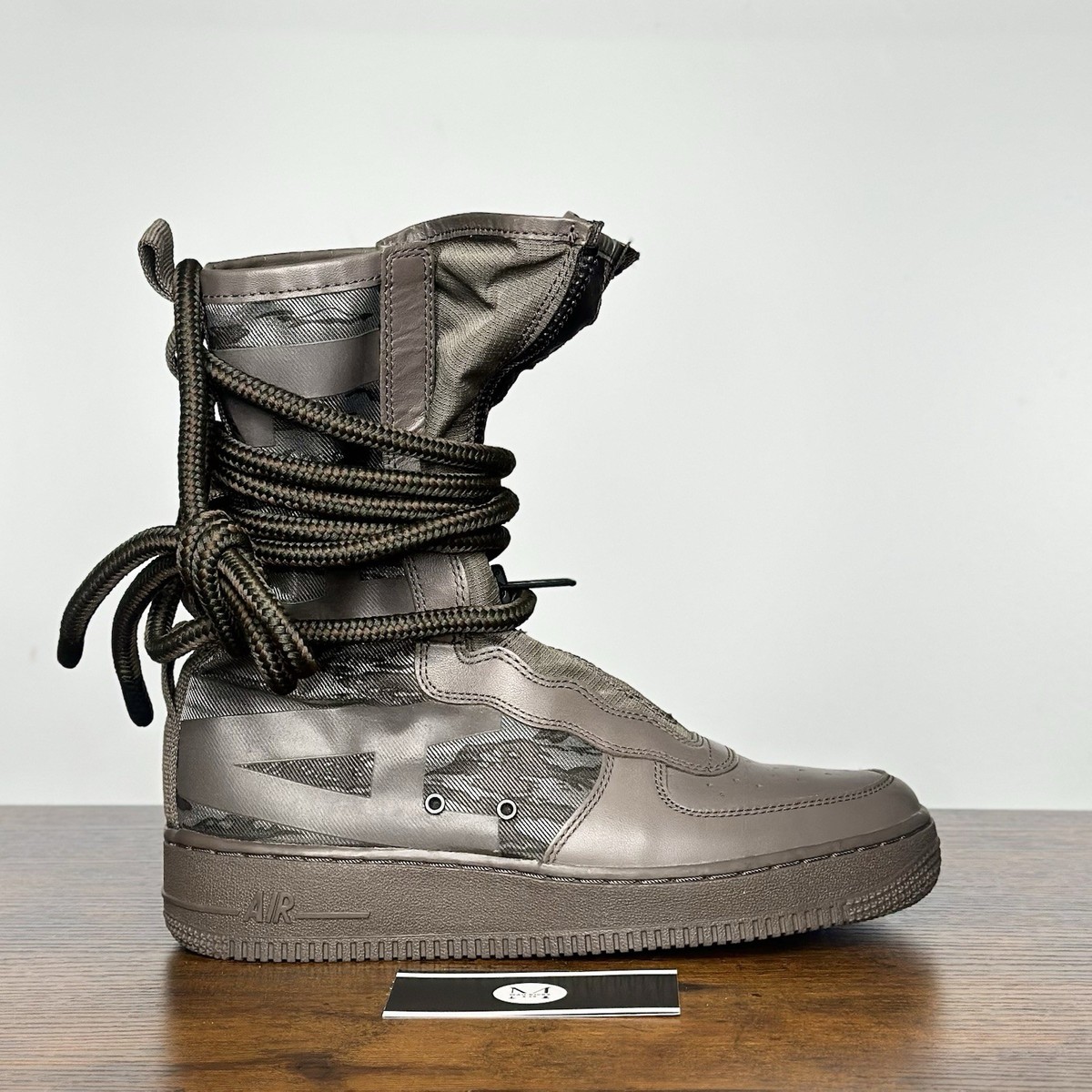 Nike SF Air Force 1 High Ridgerock Men\'s Size 10 Shoes Sneakers AA1128-203 Nike Mens SF AF1 HI Ridgerock/Black AA1128-203 - Walmart.com main image 4
