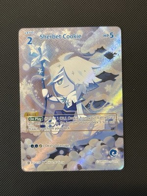 Cookie Run Sherbet Cookie SUR Braverse TCG English  BS2-036 Card Game US SELLER