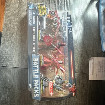 Hasbro Star Wars Battle Packs Darth Maul Returns Only at Target Figures