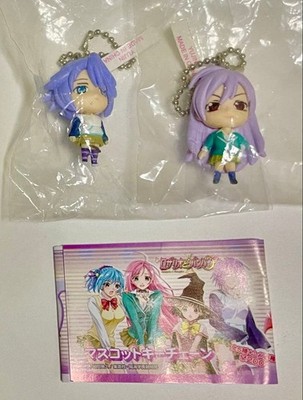 Rosario and Vampire figure key chain set 2 Moka Mizore rare anime Japan z q9