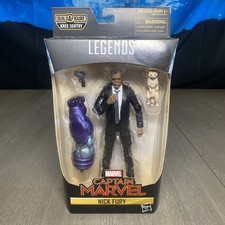 Marvel Legends Captain Marvel Nick Fury 6  Action Figure Kree Sentry Wave 2018